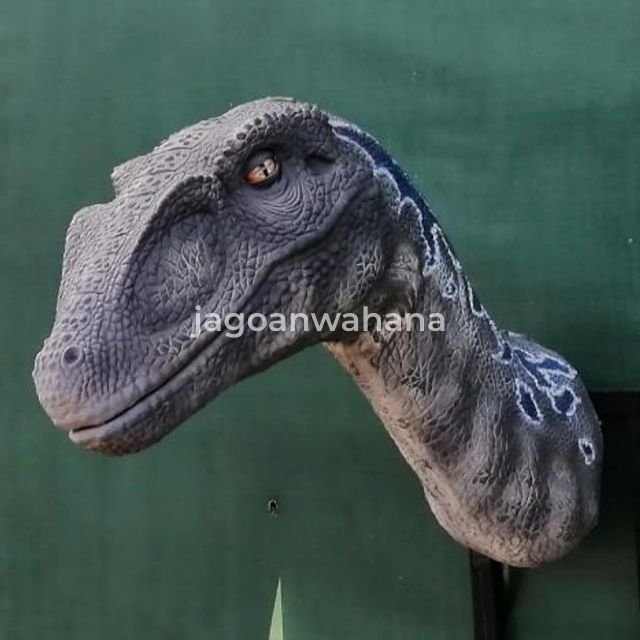 Velociraptor Head Animatronic